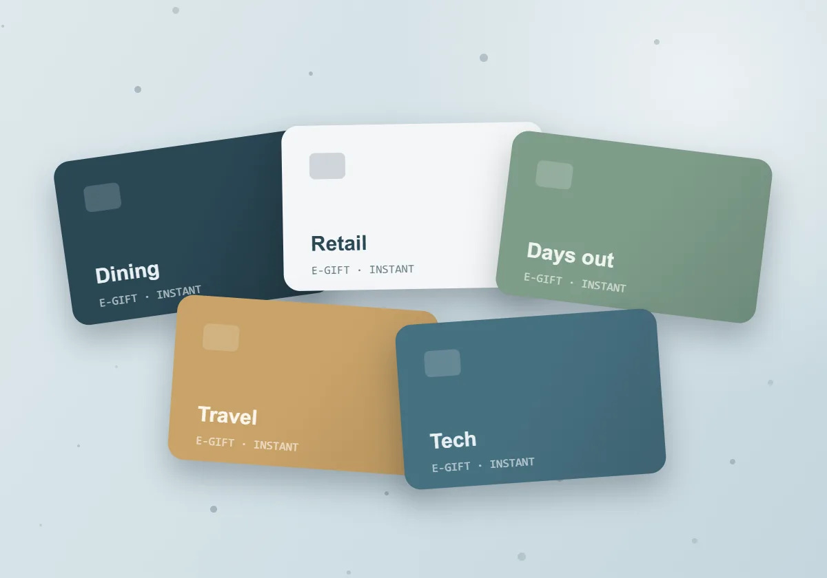 Branded gift cards